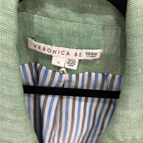 Veronica Beard Mint Double-Breasted Blazer - Picture 5 of 8